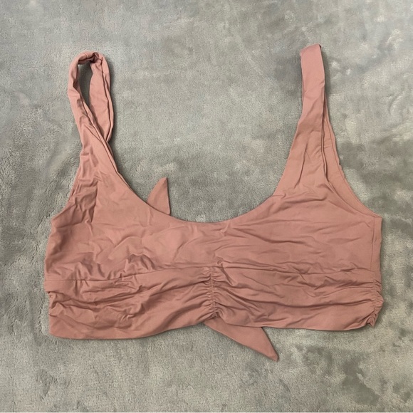 New! Beach Riot Pico Bikini top pink 10659 - Picture 3 of 7